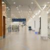 Modern airport terminal walkway at KLIA